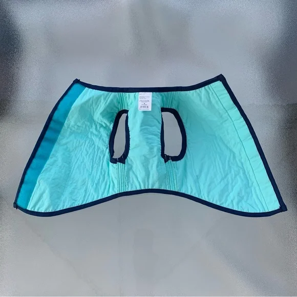 Aqua and Navy Blue Dog Cooling Vest ~ Size Medium - Picture 3 of 6